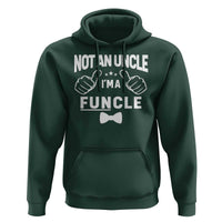 Funny Not An Uncle I'm A Funcle Hoodie Vintage Ribbon Star - Wonder Print Shop