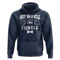 Funny Not An Uncle I'm A Funcle Hoodie Vintage Ribbon Star - Wonder Print Shop