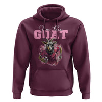 Funny Soccer Hoodie I'm The Goat Football Player - Wonder Print Shop