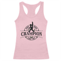 Bigfoot Lover Racerback Tank Top Hide And Seek Champion Vintage Sasquatch