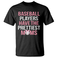 Funny Baseball T Shirt Baseball Players Have The Prettiest Moms Vintage Ribbon Ball - Wonder Print Shop