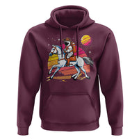 Astronaut Cowboy Hoodie Spaceman Planets Space Galaxy Western Style - Wonder Print Shop