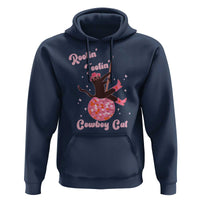 Funny Rootin Tootin Cowboy Cat Hoodie Western Hat Cute Black Kitten Cowgirls - Wonder Print Shop