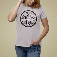 Girls Trip T Shirt For Women Beach Party Drinks With Friends And Memories - Wonder Print Shop