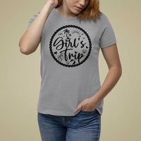 Girls Trip T Shirt For Women Beach Party Drinks With Friends And Memories - Wonder Print Shop