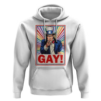 Funny LGBT Hoodie Gay Uncle Sam Ally Pride Month - Wonder Print Shop