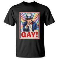 Funny LGBT T Shirt Gay Uncle Sam Ally Pride Month - Wonder Print Shop