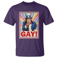 Funny LGBT T Shirt Gay Uncle Sam Ally Pride Month - Wonder Print Shop