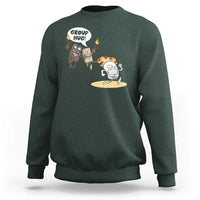 Funny Camping Sweatshirt Group Hug S'more Roasting Outdoor - Wonder Print Shop