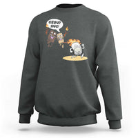 Funny Camping Sweatshirt Group Hug S'more Roasting Outdoor - Wonder Print Shop