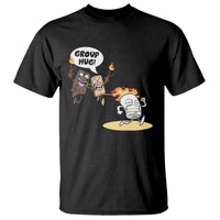 Funny Camping T Shirt Group Hug S'more Roasting Outdoor - Wonder Print Shop