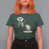 Funny Camping T Shirt For Women Group Hug S'more Roasting Outdoor - Wonder Print Shop