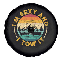 Camper Spare Tire Cover I'm Sexy and I Tow It Trailer RV Camping