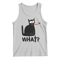 Funny Black Cat Tank Top What Kitten Murderous - Wonder Print Shop