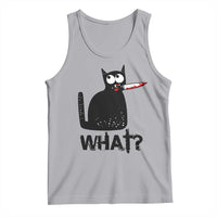 Funny Black Cat Tank Top What Kitten Murderous - Wonder Print Shop