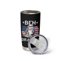 Funny 4th Of July Drinking Tumbler Cup Ben Drankin Beer Mug American Flag - Wonder Print Shop