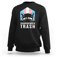 Transgender Trash Raccoon Sweatshirt LGBT Vintage Rainbow Flag Pride Month - Wonder Print Shop