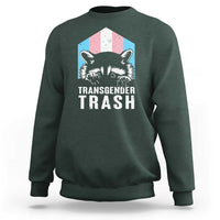 Transgender Trash Raccoon Sweatshirt LGBT Vintage Rainbow Flag Pride Month - Wonder Print Shop