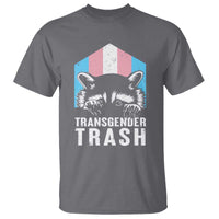 Transgender Trash Raccoon T Shirt LGBT Vintage Rainbow Flag Pride Month - Wonder Print Shop
