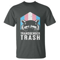 Transgender Trash Raccoon T Shirt LGBT Vintage Rainbow Flag Pride Month - Wonder Print Shop