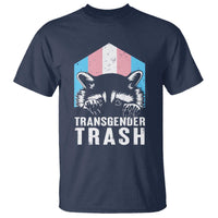 Transgender Trash Raccoon T Shirt LGBT Vintage Rainbow Flag Pride Month - Wonder Print Shop