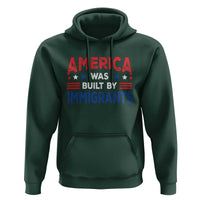 Funny America Was Built By Immigrants Hoodie Stars Stripes - Wonder Print Shop