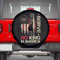 Funny We The People Serve No King In American Spare Tire Cover Vintage Betsy Ross Flag - Wonder Print Shop