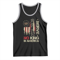 Funny We The People Serve No King In American Tank Top Vintage Betsy Ross Flag - Wonder Print Shop