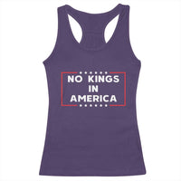 No Kings In America Racerback Tank Top Stars Stripes - Wonder Print Shop