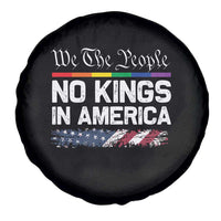 No Kings In America We The People Spare Tire Cover LGBTQ Pride American Flag Political - Wonder Print Shop