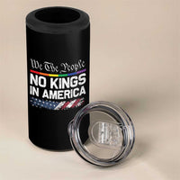 No Kings In America We The People 4 in 1 Can Cooler Tumbler LGBTQ Pride American Flag Political - Wonder Print Shop