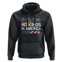 No Kings In America We The People Hoodie LGBTQ Pride American Flag Political - Wonder Print Shop