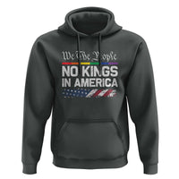 No Kings In America We The People Hoodie LGBTQ Pride American Flag Political - Wonder Print Shop