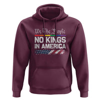 No Kings In America We The People Hoodie LGBTQ Pride American Flag Political - Wonder Print Shop