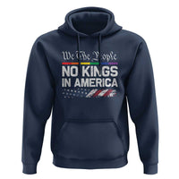 No Kings In America We The People Hoodie LGBTQ Pride American Flag Political - Wonder Print Shop