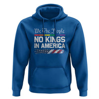 No Kings In America We The People Hoodie LGBTQ Pride American Flag Political - Wonder Print Shop
