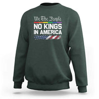 No Kings In America We The People Sweatshirt LGBTQ Pride American Flag Political - Wonder Print Shop