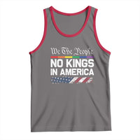 No Kings In America We The People Tank Top LGBTQ Pride American Flag Political - Wonder Print Shop