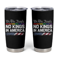 No Kings In America We The People Tumbler Cup LGBTQ Pride American Flag Political - Wonder Print Shop