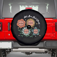 Funny No King No Fascists No Tyrants No Nazis Spare Tire Cover We Are Not Okay Vintage Flower - Wonder Print Shop