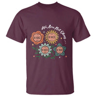Funny No King No Fascists No Tyrants No Nazis T Shirt We Are Not Okay Vintage Flower - Wonder Print Shop
