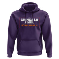 Funny Chinga La Migra No Mas Naranja Hoodie Star Stripes - Wonder Print Shop