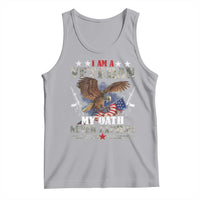 I Am A Veteran My Oath Never Expires Tank Top Veteran Day Eagle American Flag - Wonder Print Shop