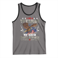 I Am A Veteran My Oath Never Expires Tank Top Veteran Day Eagle American Flag - Wonder Print Shop