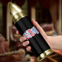 Funny USA Patriotic 4th of July Coquette Bow Bullet Tumbler - Wonder Print Shop