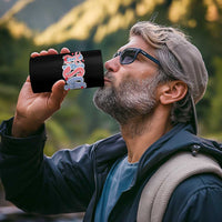 Funny USA Patriotic 4th of July Coquette Bow 4 in 1 Can Cooler Tumbler - Wonder Print Shop