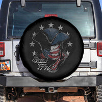 Funny Defiant Since 1776 Spare Tire Cover Minutemen American Revolution - Wonder Print Shop