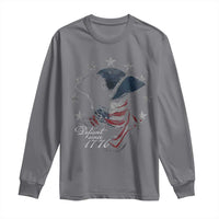 Funny Defiant Since 1776 Long Sleeve Shirt Minutemen American Revolution - Wonder Print Shop