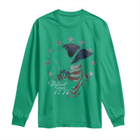 Funny Defiant Since 1776 Long Sleeve Shirt Minutemen American Revolution - Wonder Print Shop