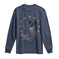 Funny Defiant Since 1776 Long Sleeve Shirt Minutemen American Revolution - Wonder Print Shop
